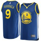 Camiseta Andre Iguodala 9 Golden State Warriors Icon Edition Azul Hombre